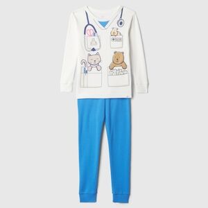 NEW Gap Unisex Organic Cotton Veterinarian PJ Set